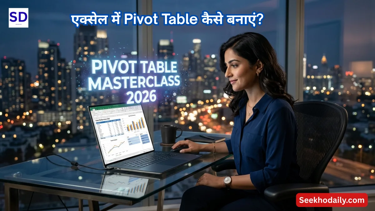 Excel Pivot Table Tutorial in Hindi